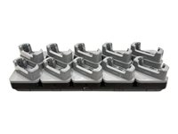 CHARGE-ONLY SHARECRADLE TO CHARGE UP TO TEN TC501 DEVICES WITHOUT A PROTECTIVE BOOT. SOLD SEPARATELY: POWER SUPPLY (PWR-BGA12V150W1WW) AND A COUNTRY-SPECIFIC AC LINE CORD.