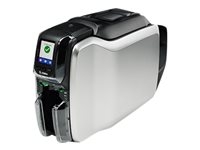 Zebra ZC300 - Printer voor kunststof kaarten - kleur - Dubbelzijdig - kleursublimatie/thermische overdracht - CR-80 Card (85.6 x 54 mm) - 300 dpi - tot 900 kaarten/uur (mono) / tot 200 kaarten/uur (kleur) -capaciteit: 100 kaarten - USB 2.0, LAN