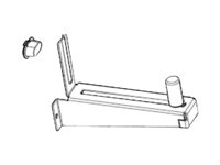 Zebra - Media hanger - for ZT400 Series ZT420