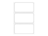 Zebra Z-Perform 1000D - Papier - permanente acryl kleeflaag - niet-gecoat - 76.2 x 50.8 mm 3840 etiket(ten) (40 rol(len) x 96 etiketten