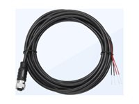 Zebra - Câble d'alimentation - M12 à 4 broches (M) pour fil dénudé - 12 - 24 V - 3.5 m