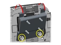 Zebra - Bevestigingscomponent (bevestigingsplaat) - voor printer - in de auto - voor ZQ500 Series ZQ520