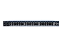 ZPE Nodegrid Serial Console - Core Edition - serveur de consoles - CPU bicanal Cisco, 4 Go DDR4, 16 Go SSD, 2 SFP, 2 GbE, 2 USB 3.0, adaptateur secteur CA dual et cordon inclus, support de 2 ans et garantie matériel - 48 ports - 1U - rack-montable