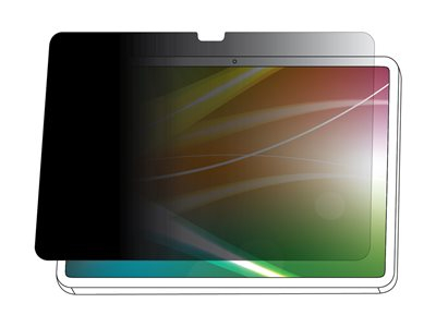 3M Bright Screen Privacy Filter - Filtre de confidentialité pour écran (paysage) pour tablette - lumineux - à double sens - adhésif - noir - pour Apple 10.9-inch iPad (10ème génération)