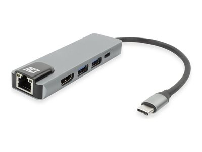 ACT - Station d'accueil - USB-C 3.2 Gen 1 - HDMI - 1GbE