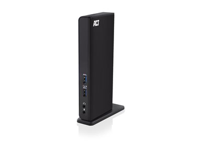 Docking MST DisplayLink USB-C - 2 x HDMI / Gigabit Ethernet / 2 x USB-A 3.2 / 4x USB-A 2.0 / Audio in-out including power supply