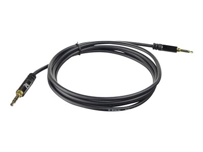 ACT - Câble audio - mini-phone stereo 3.5 mm mâle pour mini-phone stereo 3.5 mm mâle - 1.5 m - blindé - noir
