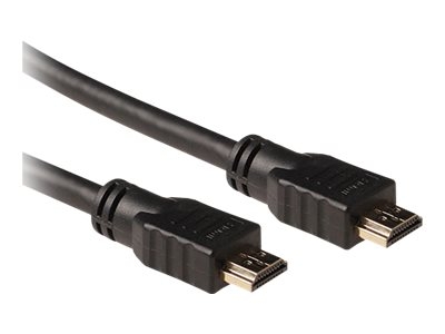 ACT - Câble HDMI avec Ethernet - HDMI mâle pour HDMI mâle - 7 m - blindé - noir - support 4K