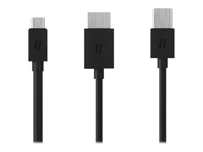 Airtame - Répartiteur video - 24 pin USB-C mâle pour USB, HDMI