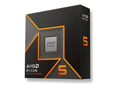 AMD Ryzen 5 9600X - 3.9 GHz - 6 curs - 12 fils - 32 Mo cache - Socket AM5 - PIB/WOF