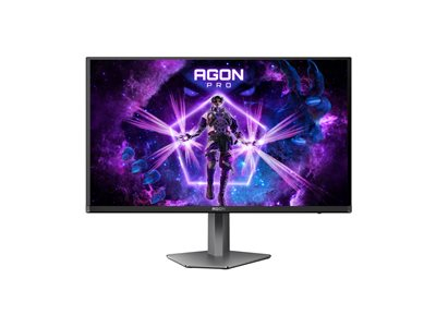 AOC AGON PRO AG276UZD - Moniteur OLED - jeux - 27" (26.5" visualisable) - 3840 x 2160 4K UHD (2160p) @ 160 Hz - 1000 cd/m² - 1500000:1 - DisplayHDR 400 True Black - 0.03 ms - 2xHDMI, DisplayPort, USB-C - haut-parleurs - noir