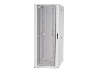 APC NetShelter SX - Rack armoire - blanc - 42U - 19" - Conformité TAA - pour P/N: SMT2200I2U-BR, SMT2200RM2UNC, SMTL1500RMI3UC, SRT3000RMXLW-IEC, SRYL20K20RMXLT