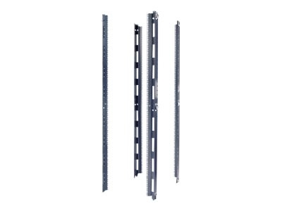 APC - Rail de rack - noir - 42U - 23" (pack de 4) - pour NetShelter SX Enclosure with Roof and Sides, Enclosure without rear doors