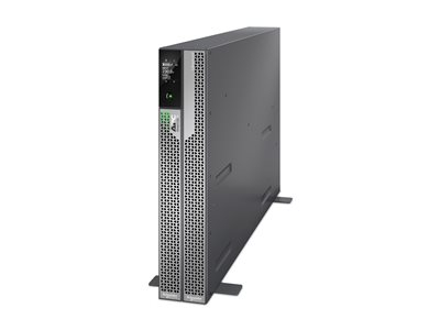 APC Smart-UPS Ultra - Onduleur (montable sur rack / externe) - autonomie prolongée, sortie câblée à 3 fils, carte réseau, en ligne, tour, avec kit de rails - CA 230 V - 5000 Watt - 5000 VA - monophasé - Lithium Ion - Ethernet, USB - connecteurs de sortie : 1 - 2U - gris argenté - pour P/N: SRTL180RM2UBP