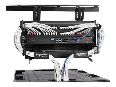 APC - Cadre de gestion des câbles sur rack - noir - 4U - 19" - Conformité TAA - pour P/N: SURT1000RMXLI-NC