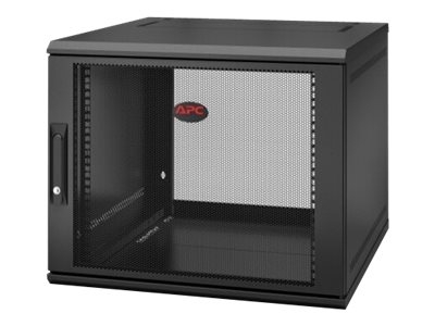 APC NetShelter WX AR109SH6 - Armoire - montable sur mur - noir - 9U - 19"