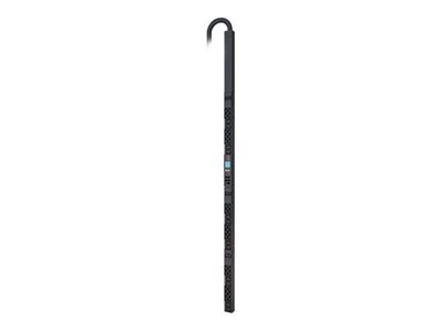 PDU en rack avec compteur APC - Unité de distribution secteur (rack-montable) - CA 400 V - 23 kW - triphasé - Ethernet 10/100, RS-232 - entrée : IEC 60309 - connecteurs de sortie : 42 - 0U - Canada, Etats-Unis - noir - pour P/N: SMX1500RM2UCNC, SMX2KR2UX145, SMX3KR2UNCX145, SMX750C, SMX750CNC, SMX750CUS