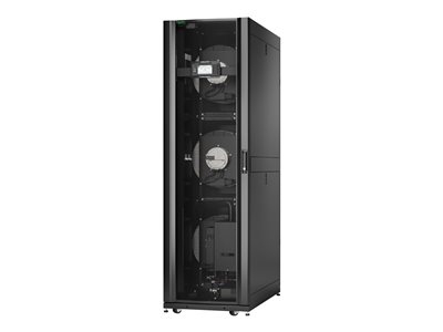 APC InRow RC - Eau glacée de système de refroidissement d'air conditionnée de rack - 380 - 415 V - noir - 42U