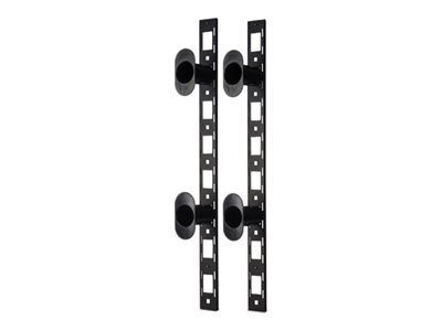 APC - Panneau d'agencement de câbles de rack - noir - 0U - pour P/N: AR3106SP, SMX1000C, SMX1500RM2UC, SMX1500RM2UCNC, SMX750C, SMX750CNC, SRT5KRMXLW-TW