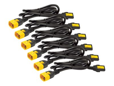 APC - Câble d'alimentation - IEC 60320 C13 pour IEC 60320 C14 - 10 A - 1.83 m - noir - Mondial - pour P/N: SCL500RMI1UC, SCL500RMI1UNC, SMTL750RMI2UC, SRT1500RMXLI, SRT1500XLI, SRT2200XLI-KR
