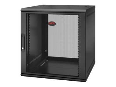 APC NetShelter WX AR112SH6 - Armoire - montable sur mur - noir - 12U - 19"
