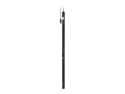 APC EasyPDU EPDU1116SMBO - Unité de distribution secteur (rack-montable) - compteur par prise avec commutation - CA 200/208/230 V - 3680 VA - monophasé - Ethernet 10/100, RS-485, serial - entrée : IEC 60309 2P+E - connecteurs de sortie : 24 (20 x IEC 60320 C13, 4 x IEC 60320 C19) - 0U - 3 m cordon - noir