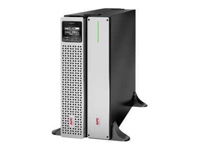 APC Smart-UPS en ligne SRTL2200RM4UXLI-NC - Onduleur (rack-montable) (haute densité) - CA 220/230 V - 1980 Watt - 2200 VA - Lithium Ion - connecteurs de sortie : 8 - 4U - 1.83 m cordon - noir avec lunette avant argentée - avec APC UPS Network Management Card