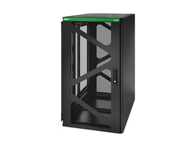 APC NetShelter - Rack - montable sur mur - 24U - 19" - pour P/N: SMT1000RM1U, SMT750RM1U, SRTL2K2RM1UWNC, SRTL5KRM2UI-HW, SRTL5KRM2UT-HW