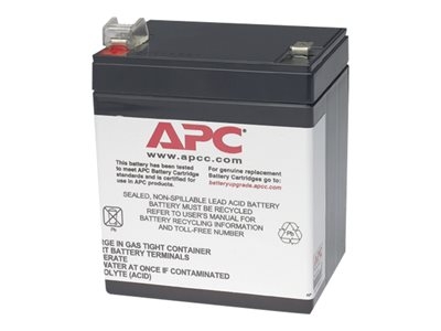 Cartouche de batterie de rechange APC #46 - Batterie d'onduleur - 1 x batterie - Acide de plomb - pour Back-UPS ES 350, 500