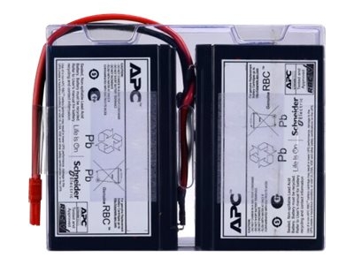 Cartouche de batterie de rechange APC - Batterie d'onduleur - 2 x batterie - Acide de plomb - 9 Ah