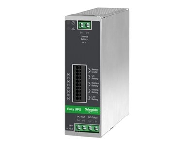 APC BVS480XDPDR - Adaptateur secteur (montable sur rail DIN) - DC 24 V - 480 Watt - gris