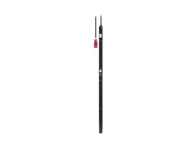APC Easy Rack PDU EPDU2232SMBO - Unité de distribution secteur (rack-montable) - prise à compteur commutée, 230V, 32A - CA 400 V - 22 kW - 22000 VA - triphasé - Ethernet 10/100, serial, USB - entrée : IEC 60309 3P+N+PE - connecteurs de sortie : 24 (18 x IEC 60320 C13, 6 x IEC 60320 C19) - 0U - 3 m cordon - noir