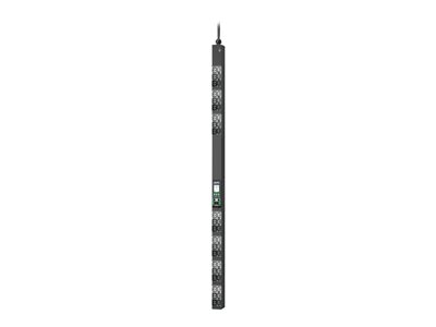 APC NetShelter Rack PDU Advanced - Unité de distribution secteur (rack-montable) - commuté - AC 400/415 V - 11.5 kW - 11500 VA - triphasé - Ethernet 10/100/1000, Ethernet 10/100 - entrée : IEC 60309 520P6 - connecteurs de sortie : 42 (21 x IEC 60320 C13/C15/C19/C21, 21 x IEC 60320 C13/C15) - 0U - 1.8 m cordon - noir