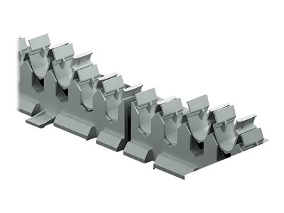Schneider Actassi - Panneau de patch arrière organisateur de câbles - montable sur rack - gris clair - 19" (pack de 4)