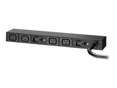 PDU en rack de base APC AP6032A - Unité de distribution secteur (rack-montable) - CA 200-240 V - entrée : IEC 60309 32A - connecteurs de sortie : 4 (IEC 60320 C19 16A) - 3.65 m cordon - pour P/N: SMX1500RM2UCNC, SMX2KR2UX145, SMX3KR2UNCX145, SMX750C, SMX750CNC, SMX750CUS