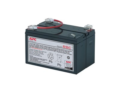 Cartouche de batterie de rechange APC #3 - Batterie d'onduleur - Acide de plomb - noir - pour P/N: BK450, BK600, BK600C, BK650MC, PCNET