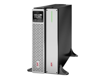 APC Smart-UPS en ligne SRTL1500RM4UXLI-NC - Onduleur (rack-montable) (haute densité) - CA 220/230 V - 1350 Watt - 1500 VA - Lithium Ion - RS-232, USB, Ethernet - connecteurs de sortie : 8 - 4U - 1.83 m cordon - noir avec lunette avant argentée - avec APC UPS Network Management Card