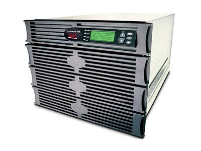 APC Symmetra RM 4kVA extensible à 6kVA N+1 - Tableau d'alimentation (rack-montable) - CA 230 V - 4000 VA - Ethernet - connecteurs de sortie : 10 - noir - pour P/N: AR3103SP, AR3106SP, NBPD0160A, NBWL0355A, NBWL0356A, SMC1500I-2UC, SRT1000RMXLI