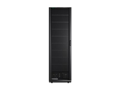 APC Symmetra PX 48 Battery Frame for 9 Battery Modules - Boîtier de piles - Acide de plomb - 19" - noir - pour P/N: SY32K160H-NB, SY32K96H-NB, SY64K160H-NB, SY64K96H-NB, SY96K160H-NB, SY96K96H-NB