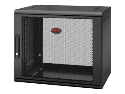 APC NetShelter WX AR109SH4 - Armoire - montable sur mur - noir - 9U - 19"