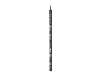APC NetShelter Rack PDU Advanced - Unité de distribution secteur (rack-montable) - avec compteur - AC 400/415 V - 17.3 kW - 17300 VA - triphasé - Ethernet 10/100/1000, Ethernet 10/100 - entrée : IEC 60309 530P6 - connecteurs de sortie : 48 (24 x IEC 60320 C13/C15/C19/C21, 24 x IEC 60320 C13/C15) - 0U - 1.8 m cordon - noir