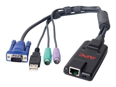 APC KVM PS/2 VM Server Module - Rallonge écran-clavier-souris/USB - PS/2 - Conformité TAA - pour KVM 2G Enterprise Analog, Enterprise Digital/IP