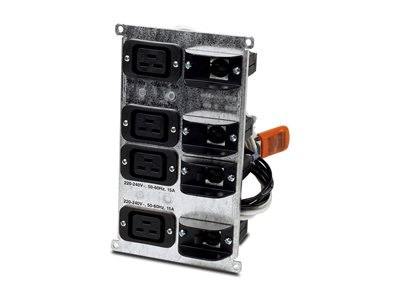APC - Power distribution strip - output connectors: 4 (IEC 60320 C19) - black - for P/N: SYA12K16ICH, SYA12K16IXRCH, SYA12K16RMICH, SYA16K16IXRCH, SYA8K16ICH, SYAF16KRMICH