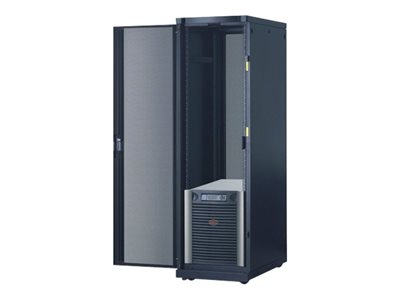 APC Symmetra LX 8kVA Évolutif à 8kVA N+1 - Tableau d'alimentation (rack-montable) - CA 220/230/240/380/400/415 V - 8000 VA - Ethernet 10/100 - connecteurs de sortie : 15 - 13U - noir, argent - pour P/N: AR3103SP, AR3106SP, SMX2000LVUS, SMX3000HVTUS, SMX3000LVUS, SRT1000RMXLI