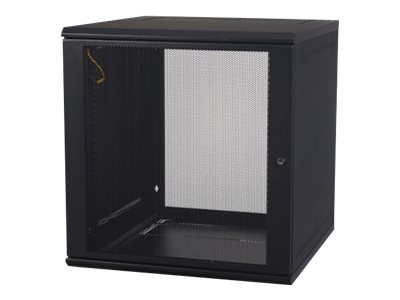 APC NetShelter WX AR112 - Armoire - montable sur mur - noir - 12U - 19"