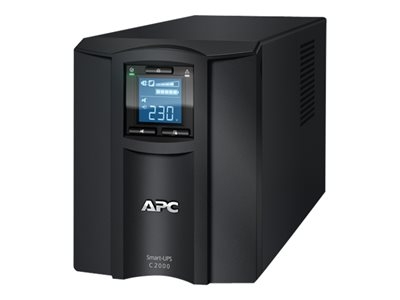 APC Smart-UPS C 2000VA LCD - Onduleur - CA 230 V - 1300 Watt - 2000 VA - USB - connecteurs de sortie : 7 - noir