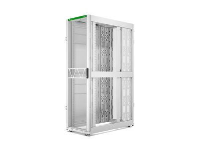 APC NetShelter SX Gen 2 - Rack armoire - H 1991 x L 600 x P 1200 mm, avec les côtés - sur le sol - blanc - 42U - 19" - Conformité TAA - pour P/N: SMT1000RM1U, SMT750RM1U, SRTL10KRM4UT, SRTL5KRM2UI-HW, SRTL5KRM2UT-HW, SRTL8KRM4UT