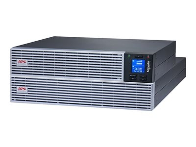 APC Easy UPS On-Line - Onduleur (rack-montable) - CA 230 V - 2700 Watt - 3000 VA - Lithium Ion - RS-232, USB - connecteurs de sortie : 7 - 4U - 19" - noir et argent - pour Modbus Card SRVSMB001