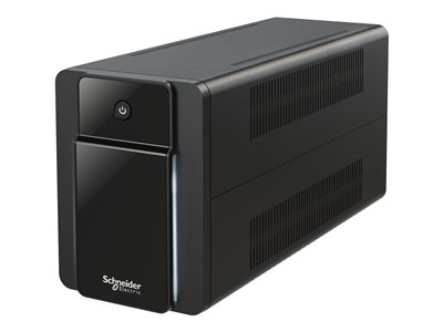 Schneider Electric Back-UPS - Onduleur - AVR - CA 230 V - 410 Watt - 750 VA - 9 Ah - connecteurs de sortie : 4 - noir
