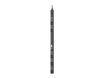 APC NetShelter Rack PDU Advanced - Unité de distribution secteur (rack-montable) - prise commutée avec compteur - CA 200-240 V - 7.4 kW - 7200 VA - triphasé - Ethernet 10/100/1000 - entrée : IEC 60309 2P+E 32A - connecteurs de sortie : 40 (20 x CEI 60320 C13/C15, 20 x IEC 60320 C13/C15/C19/C21) - 3 m cordon - noir - Conformité TAA